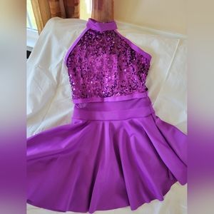 Purple sassy jazz costume!